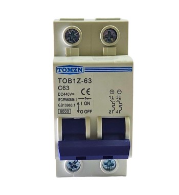 Breaker Double Pole DC 440V...