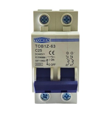 Breaker Doble Polo DC 440V 25A